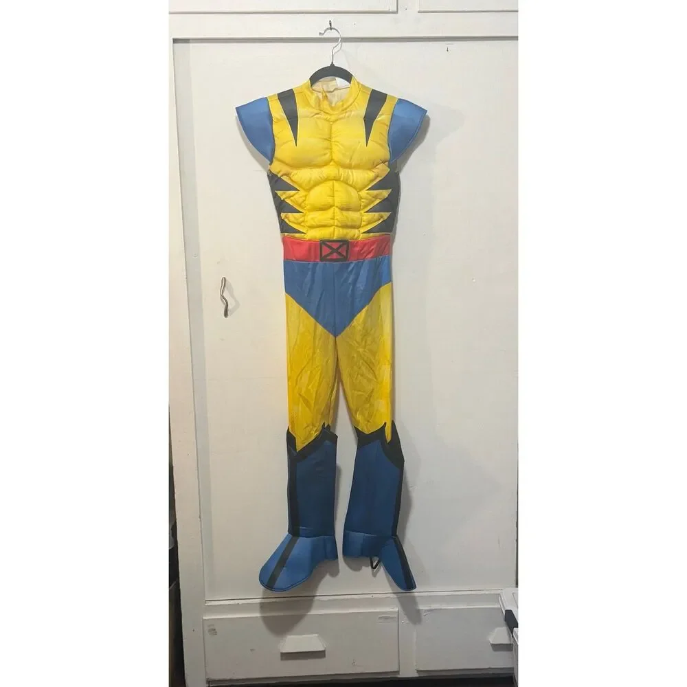 Wolverine Muscle Suit Costume Kids Jazwares sz. Large